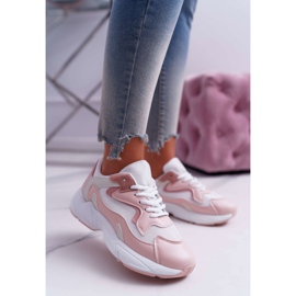 FRJ Zapatillas Deportivas Mujer Rosa Blanco Chantal 1