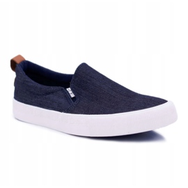 Zapatillas de Hombre Big Star Jeans Azul Marino DD174161 1