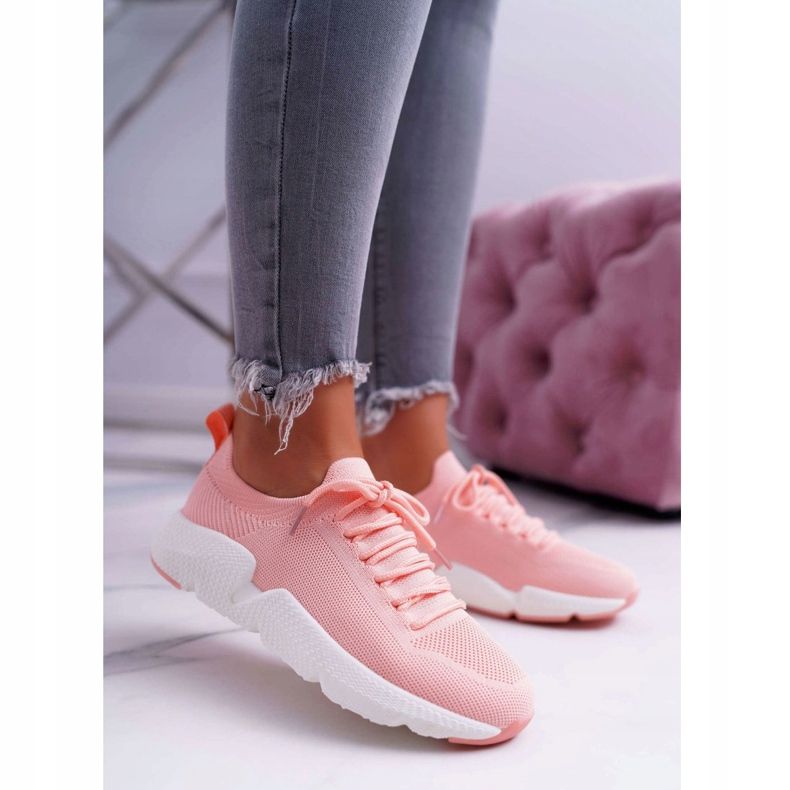 Zapatos deportivos de mujer Big Star Pink DD274577 rosado 1