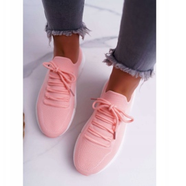 Zapatos deportivos de mujer Big Star Pink DD274577 rosado 3