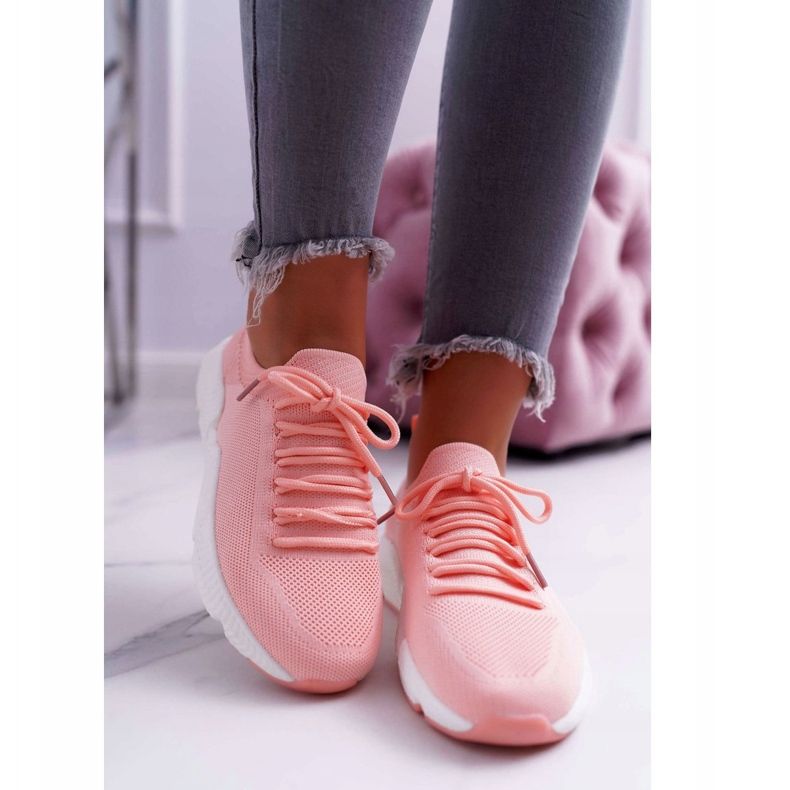 Zapatos deportivos de mujer Big Star Pink DD274577 rosado 2
