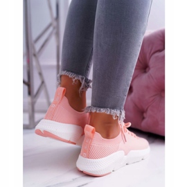 Zapatos deportivos de mujer Big Star Pink DD274577 rosado 4