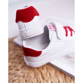Zapatillas para niños Big Star con velcro Blanco DD374106 ['blanco'] 4