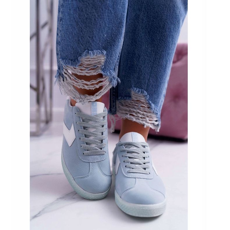 Zapatos Deportivos de Mujer Big Star Blue DD274301 azul 2