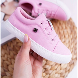 Zapatillas para niños Big Star Pink DD374076 rosa rosa 2