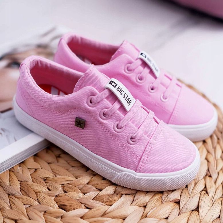 Zapatillas para niños Big Star Pink DD374076 rosado rosado 1
