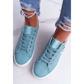 Zapatillas de mujer Big Star Mint DD274351 verde 4
