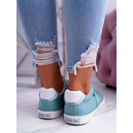 Zapatillas de mujer Big Star Mint DD274351 verde 5