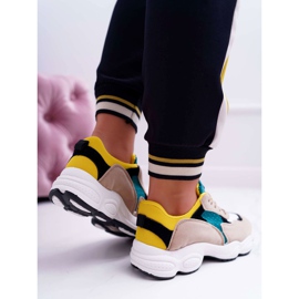 NFR Zapatillas Deportivas Mujer Ante Verde Amarillo Lollipop multicolor 6