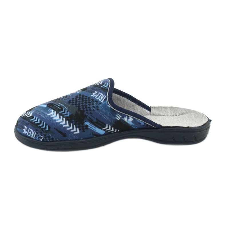 Zapato infantil color befado 707Y402 negro azul marino azul 2