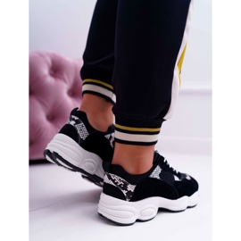 NFR Zapatillas Deportivas Mujer Ante Negro Piel de Serpiente Lollipop gris 5