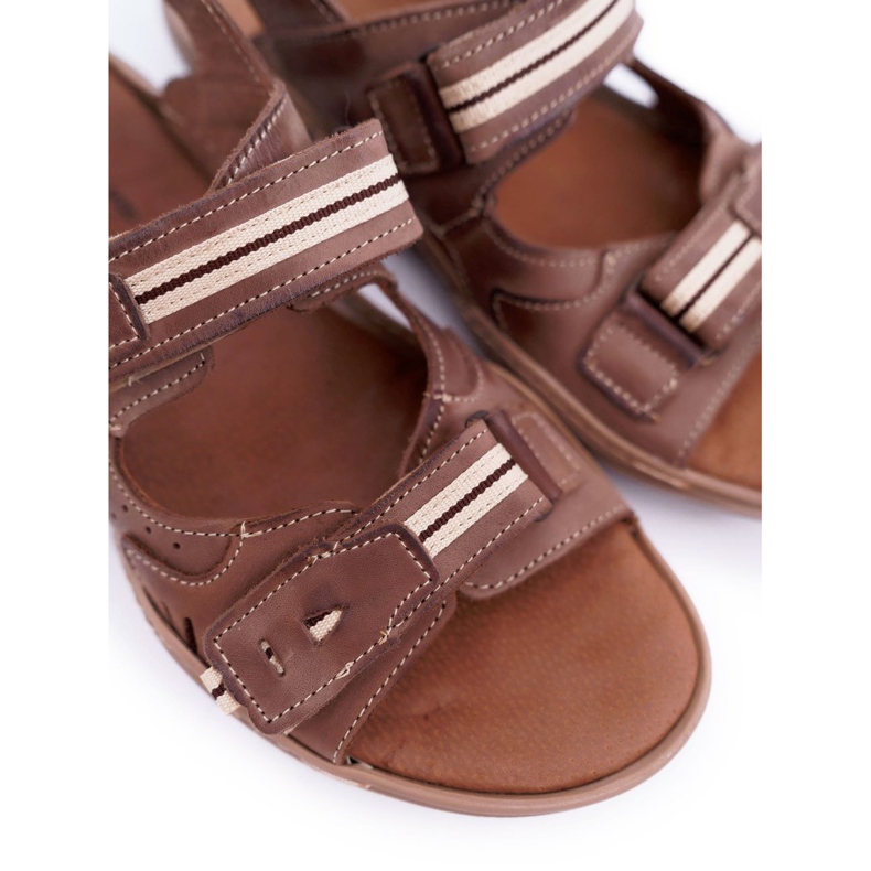 Mario Boschetti Sandalias Hombre Piel Marrón Lop 1