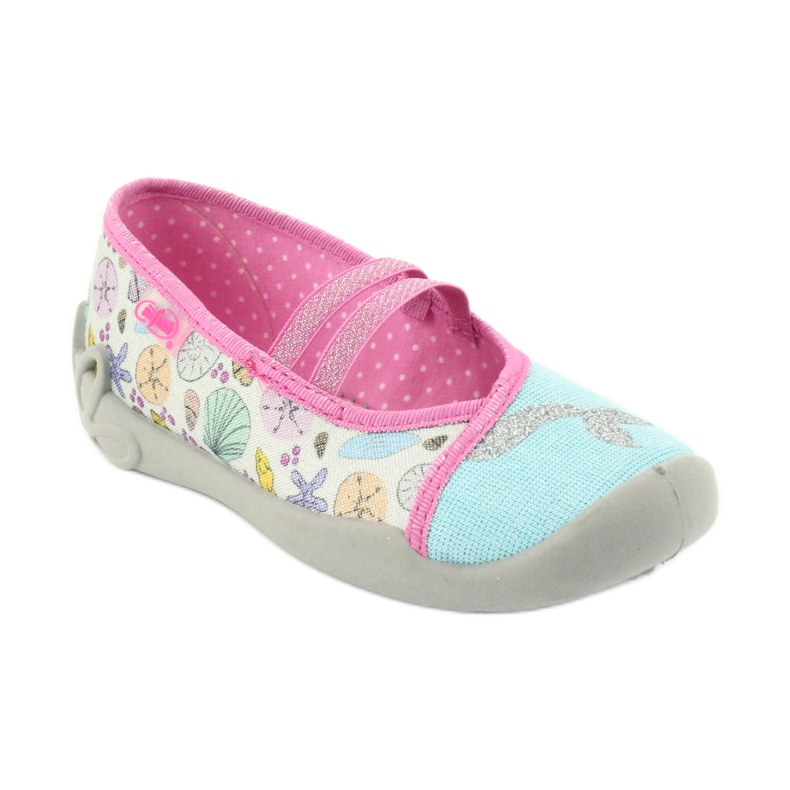 Calzado infantil befado 116X264 violeta azul rosado gris verde amarillo 1