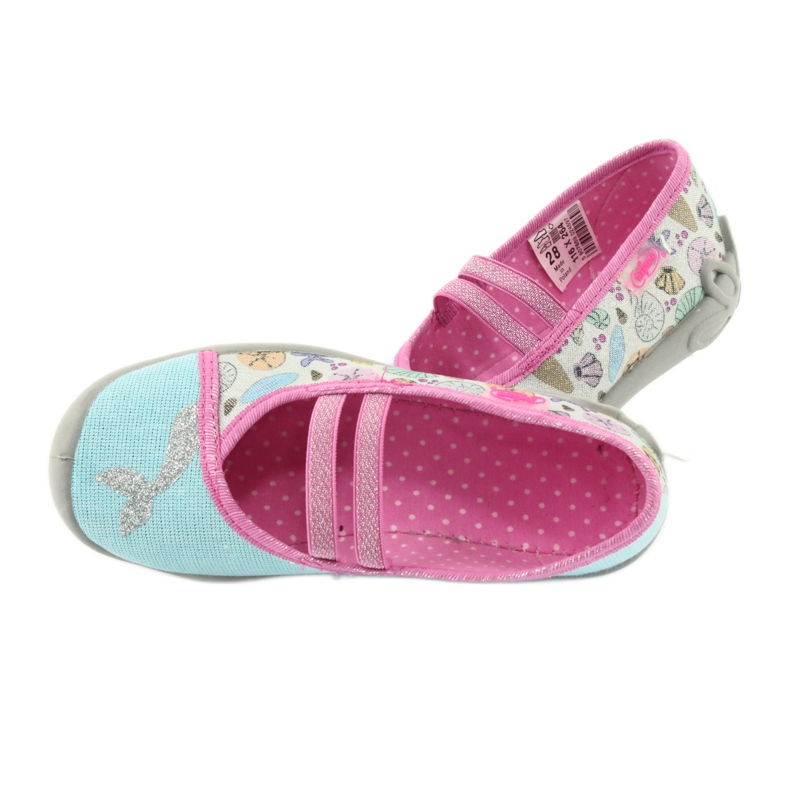 Calzado infantil befado 116X264 violeta azul rosado gris verde amarillo 5