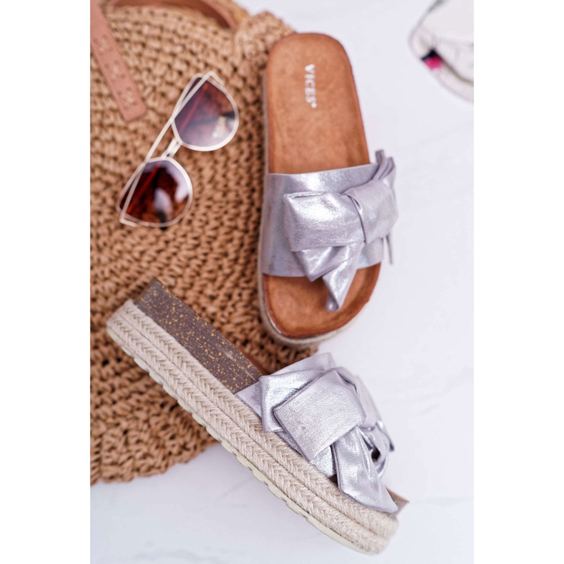 Pantuflas Mujer Vices Silver 6275 gris 2 Pantuflas Mujer Vices Silver 6275 gris 2