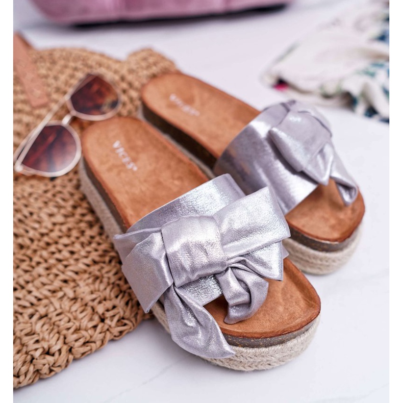 Pantuflas Mujer Vices Silver 6275 gris 1 Pantuflas Mujer Vices Silver 6275 gris 1