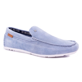 Mocasines de Hombre Big Star Blue DD174421 azul 6