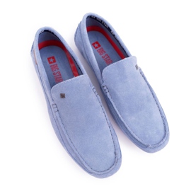 Mocasines de Hombre Big Star Blue DD174421 azul 3
