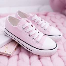 FRROCK Zapatos deportivos Filemon Classic rosa para niños rosado 4