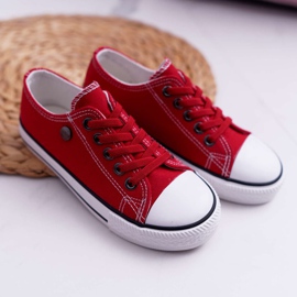 EVE Zapatos deportivos rojos Justika para niños 1