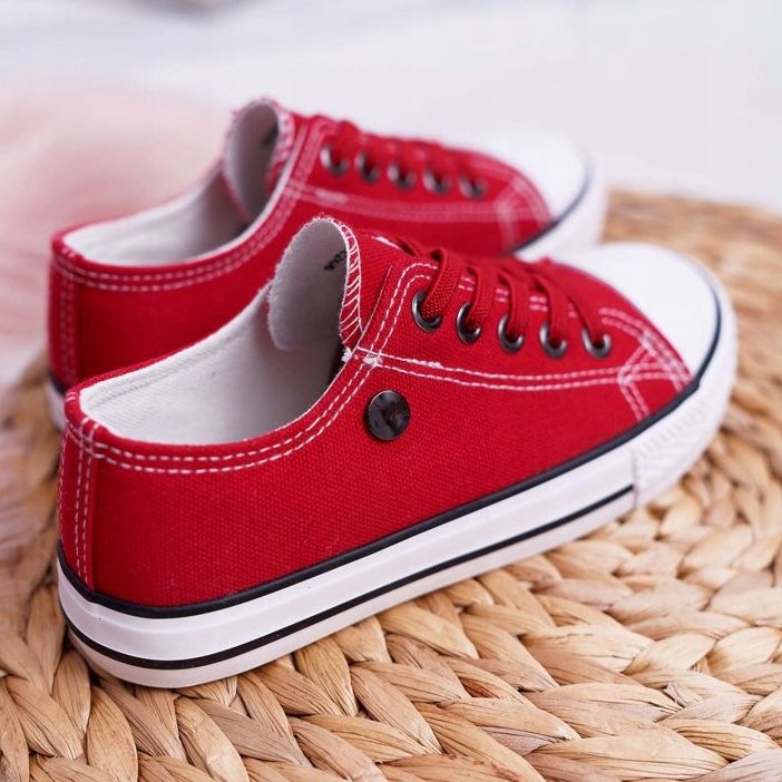 EVE Zapatos deportivos rojos Justika para niños 2