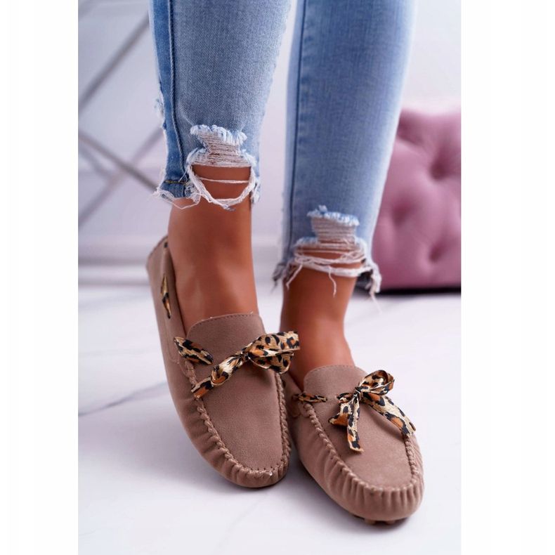 Mocasines Mujer Lu Boo Comfortable Beige Plummy 2 Mocasines Mujer Lu Boo Comfortable Beige Plummy 2