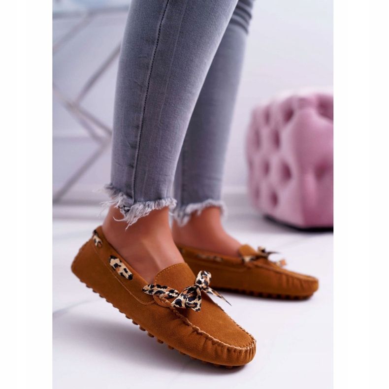 Mocasines Mujer Lu Boo Comfortable Camel Plummy marrón 2 Mocasines Mujer Lu Boo Comfortable Camel Plummy marrón 2