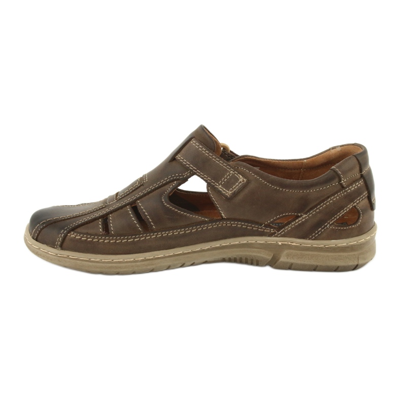 Sandalias de hombre Riko 458 comfort caqui 2