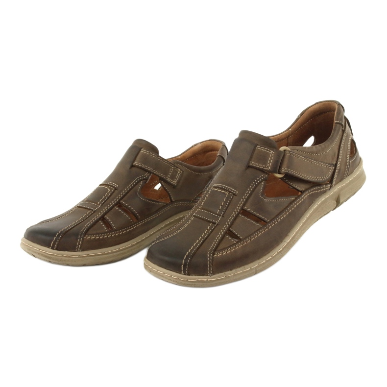 Sandalias de hombre Riko 458 comfort caqui 3