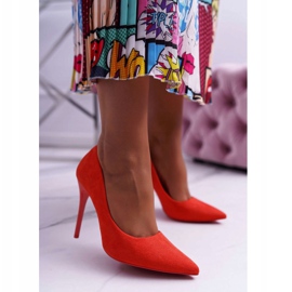 PS1 Stilettos Mujer Ante Naranja Yanna 3