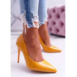 PS1 Zapatos de tacón de mujer Yanna amarillos 1