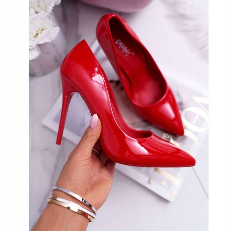 PS1 Tacones rojos de mujer Yanna 1