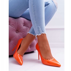 PS1 Tacones altos de mujer Yanna naranja 4