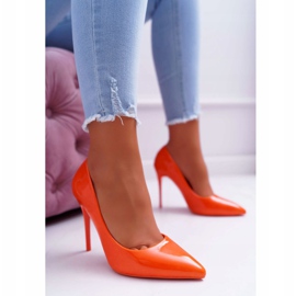 PS1 Tacones altos de mujer Yanna naranja 5
