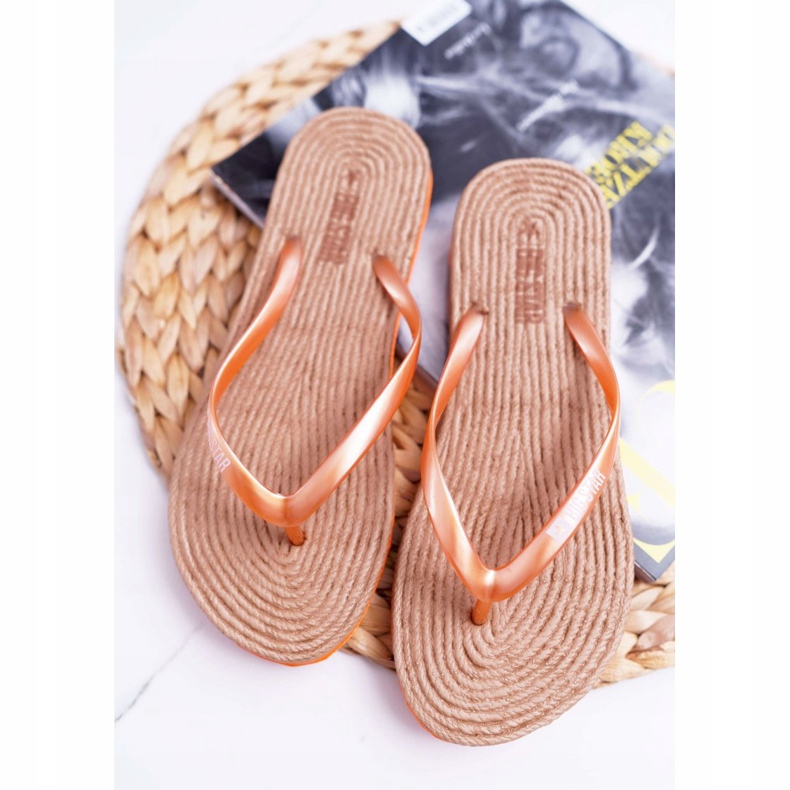 Pantuflas de Mujer Chanclas Big Star Orange AA274A120 naranja 1