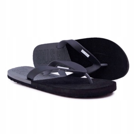 Zapatillas Hombre Chanclas Big Star Negro AA174422 5