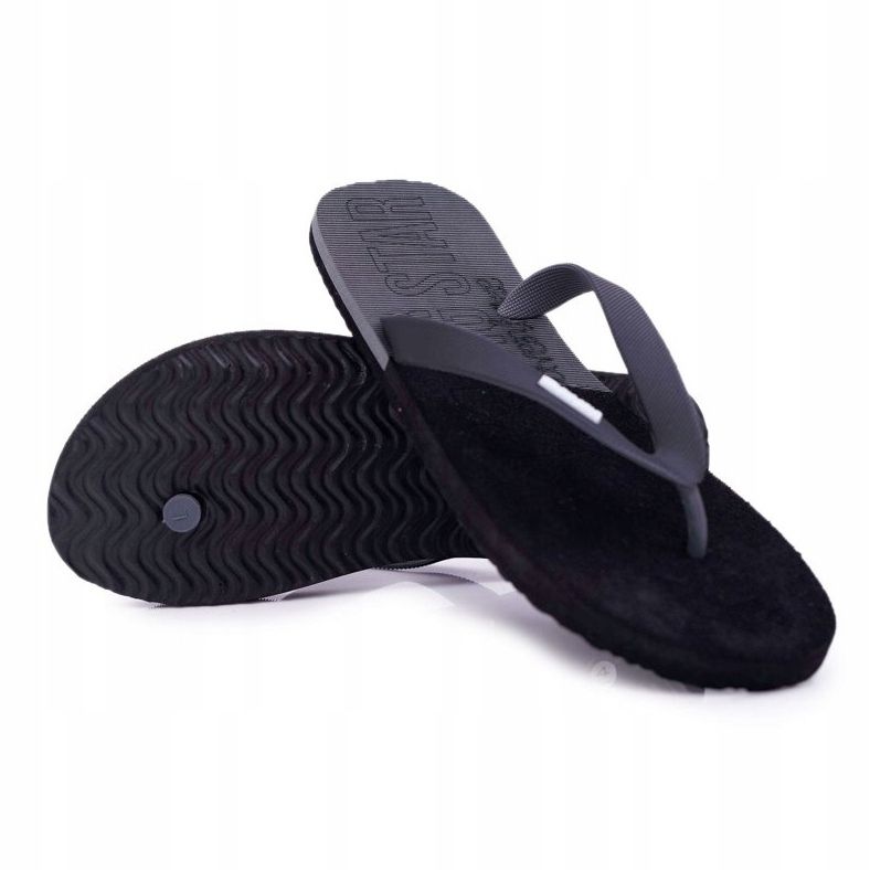 Zapatillas Hombre Chanclas Big Star Negro AA174422 1