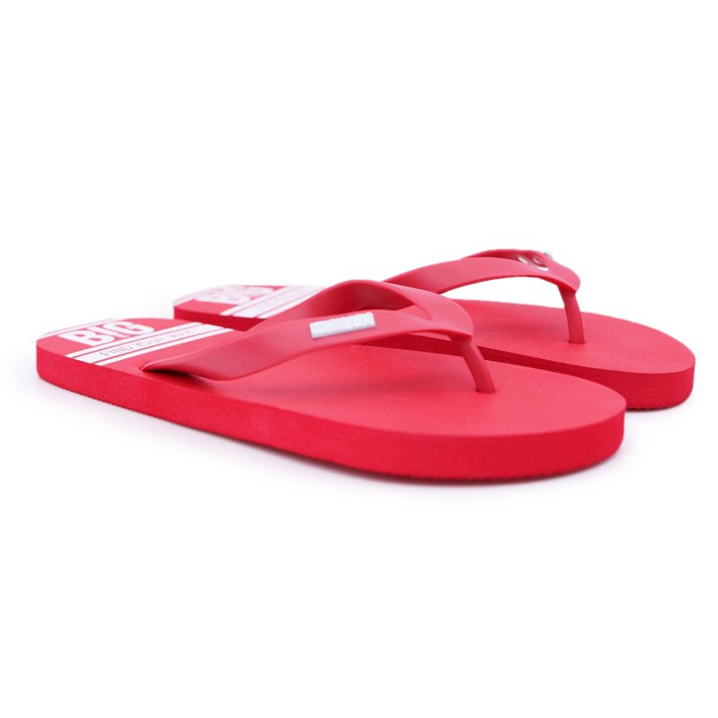 Pantuflas de Hombre Chanclas Big Star Red AA174416 rojo 1
