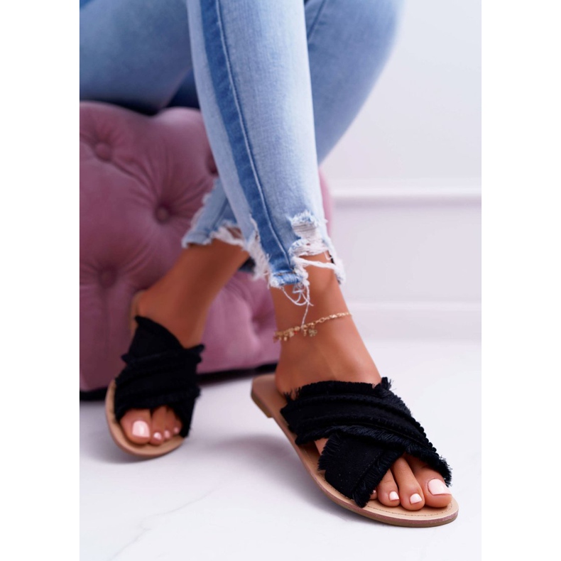 Zapatillas Material Mujer Vices 7269 Black Jamen negro 1