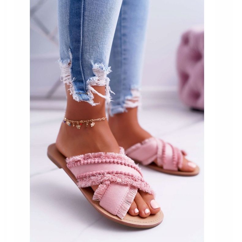 Zapatillas Material Mujer Vices 7269 Pink Jamen rosado 1