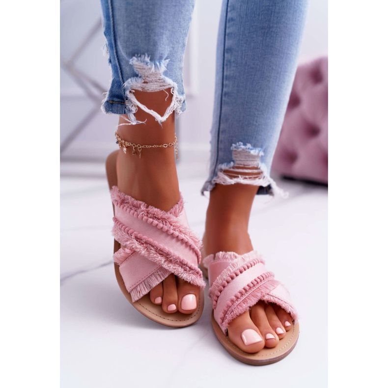 Zapatillas Material Mujer Vices 7269 Pink Jamen rosado 2