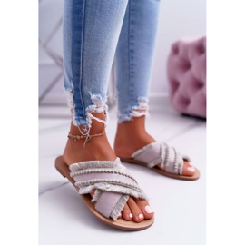 Zapatillas Material Mujer Vices 7269 Beige Jamen 1