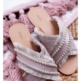 Zapatillas Material Mujer Vices 7269 Beige Jamen 5