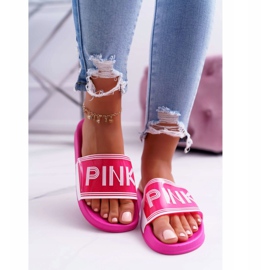 Pantuflas Vrita rosa para mujer rosado 2