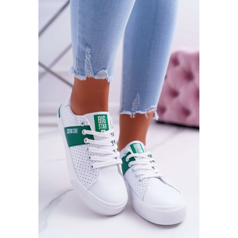 Zapatillas de Mujer Big Star White EE274336 blanco 2