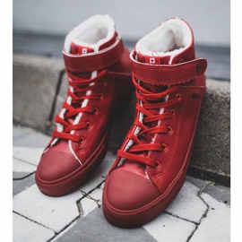 Zapatillas de hombre Big Star Warmed Red Y174025FW rojo 2