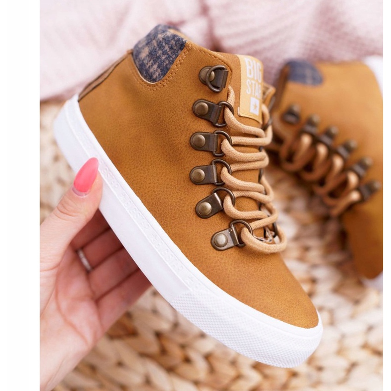 Zapatos deportivos para niños Big Star Camel EE374039 marrón 1