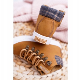 Zapatos deportivos para niños Big Star Camel EE374039 marrón 3