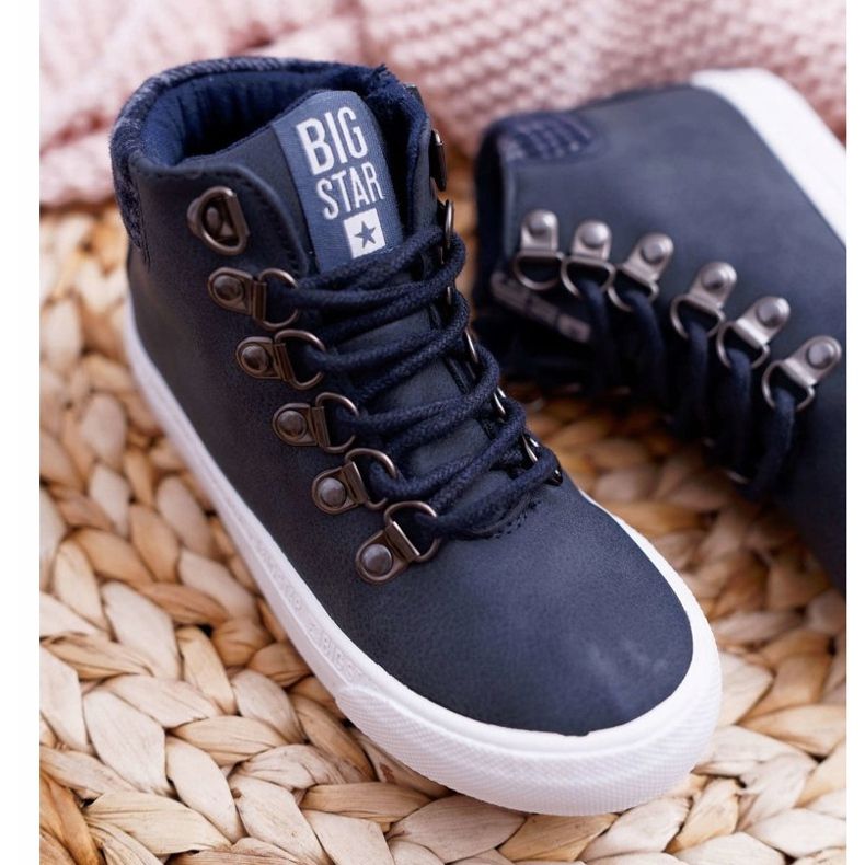 Zapatillas para niño Big Star Azul marino EE374038 1