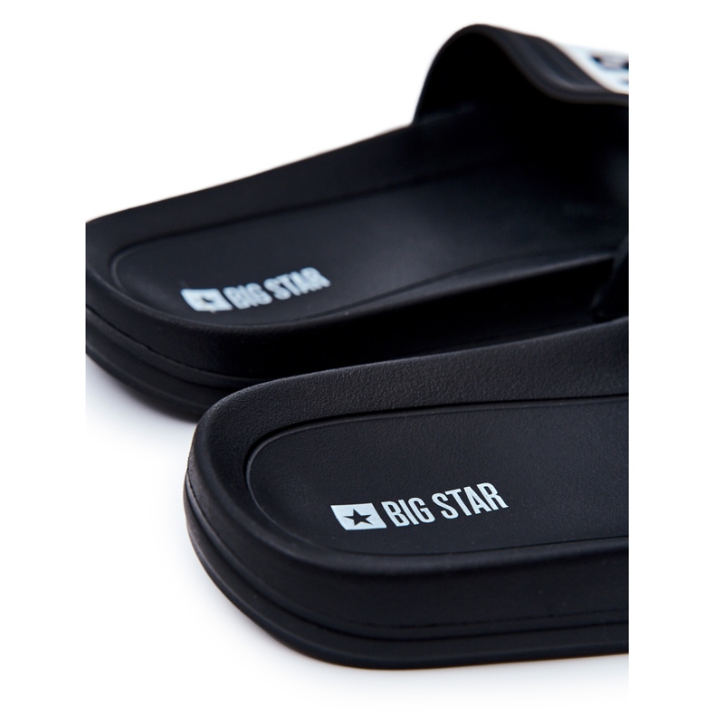 Pantuflas de Hombre Big Star Rubber Negras DD174699 negro 1